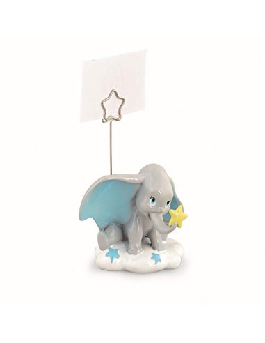 Formoso Bomboniera Decorazione Portafoto segnaposto Dumbo Disney Celeste con Scatola h 5 cm Art 69554