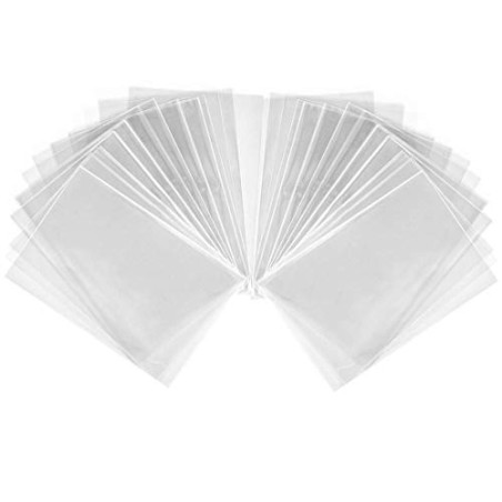 PuntoCasaStore Buste Trasparenti Sacchetti per Alimenti 100 pz 8x10 cm