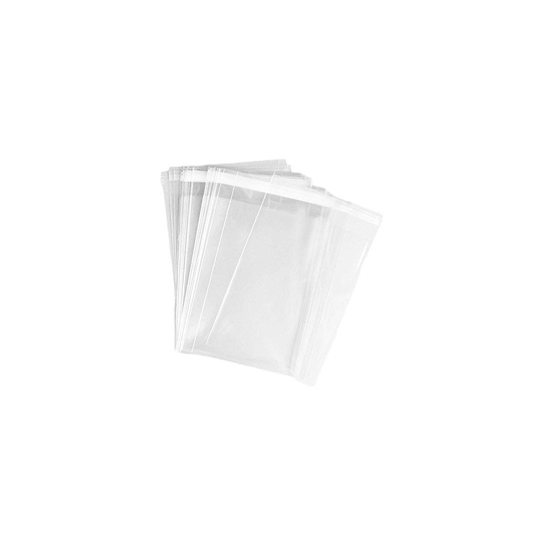 FHYT 200 pz Sacchetti Trasparenti in Plastica con Manici Gilet Stile  Sacchetti Buste per Spesa Nuovi Materiali - 48 * 28 * 14cm : :  Casa e cucina