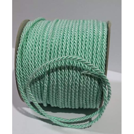 Nastro corda cordino 3 mm x 100 metri 3 capi Cordoncino (TIFFANY)