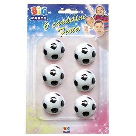 6 pz candeline a forma du...