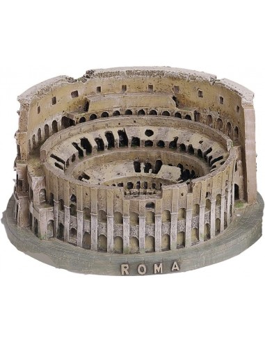 COLOSSEO ROMA 3D IN RESINA L.19,5xH.9,5 CM SOUVENIR ITALIA