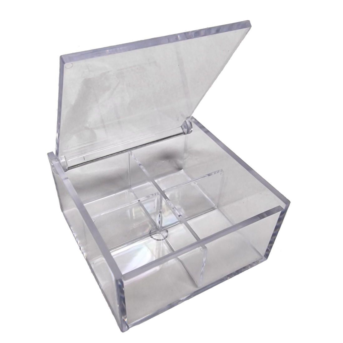 Scatola in plexiglass rigida trasparente mm. 100x100x60 a soli 3,20 € su  Bomboniere Portaconfetti