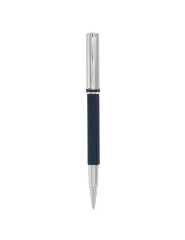 Penna roller bicolore blu made in Italy